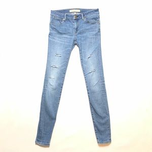 Burberry Brit Low Rise Skinny Jeans Size 28